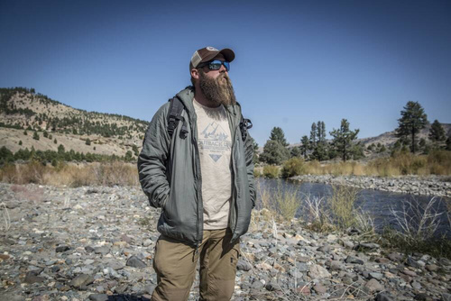 Bekleidung - Helikon - T-shirt Outback Life - Taiga Grün - TS-OBL-CO-09 - T-Shirts