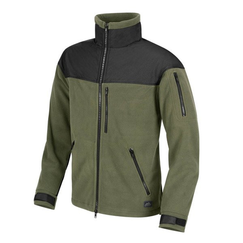Helikon - Sweatshirt Fleece Classic Army - Olive Green / Black - BL-CAF-FL-16 - Fleece-Sweatshirts