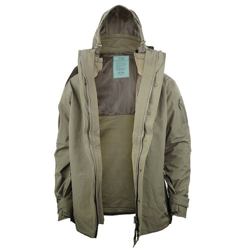 Mil-Tec - Wet Weather Jacket Gen. II Mit Fleecefutter - Woodland - 10616020 - Militärjacken - Bekleidung