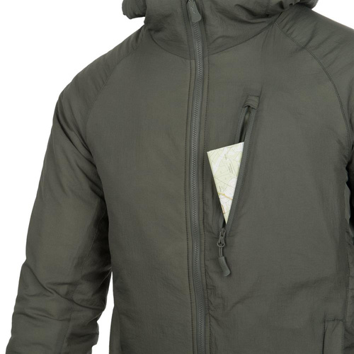 Militärjacken - Helikon - Jacke Wolfhound Hoodie - Windpack Nylon - Shadow Grey - KU-WLH-NL-35