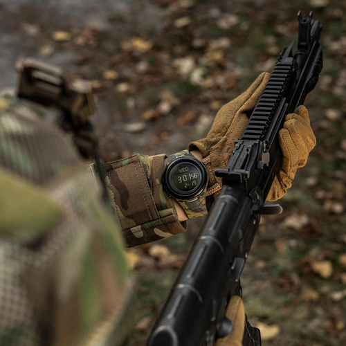 M-Tac - Taktische Uhr 2166 - LED - 5 ATM - Schwarz - 50008030 - Uhren