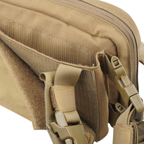 Condor - Stowaway Chest Rig Taktische Weste - MOLLE - Coyote - 201236-498 - Modulare Westen - Ausrüstung