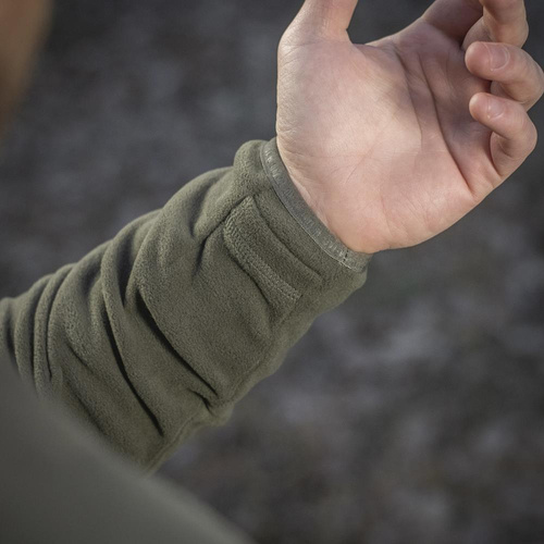 M-Tac - Militär-Fleece Delta Polartec Cardigan Raglan - Dark Olive - 70022048 - Fleece-Sweatshirts
