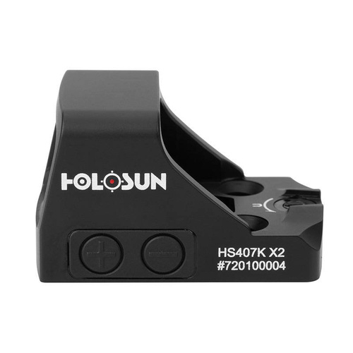 Holosun Kollimatorvisiere - Holosun - Kollimator HS407K Offene Reflex SubCompact Pistole Visier - Schwarz - HS407K X2