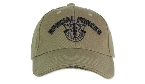 FOSTEX - Baseballmütze Special Forces - Baumwolle - Grün OD - 215150-218 Green - Caps & Feldmützen - Bekleidung