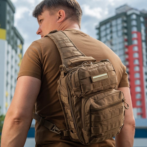 M-Tac - Polnische Flagge Aufnäher - Fluoreszierend - Pixel / Rechteck - Coyote - 51005205 - Flaggen - Verschiedenes