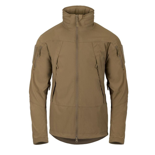 Militärjacken - Helikon - Blizzard® Jacke - StormStretch® - Mud Brown - KU-BLZ-NL-60