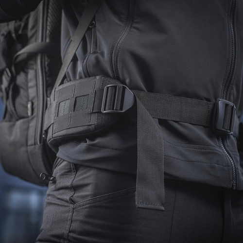 M-Tac - Militärrucksack Elite Hex - Groß - Schwarz - 10217002 - 3 Tag (41-60 Liter) - Outdoor