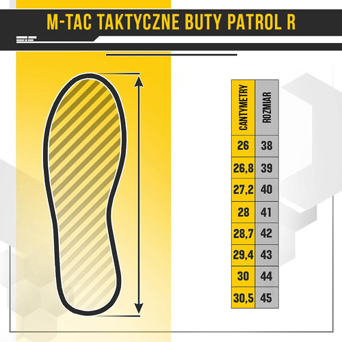 Bekleidung - M-Tac - Patrol R Taktische Stiefel - Leder - Coyote - 30203905 - Militärstiefel