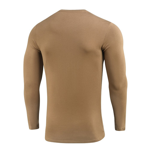 Bekleidung - M-Tac - Militärisches Langarm-T-Shirt - Coyote Brown - 20067017 - Sporthemden