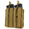 Condor - Open Top Double M4/M16 Mag Pouch - Olive Drab - MA19-001