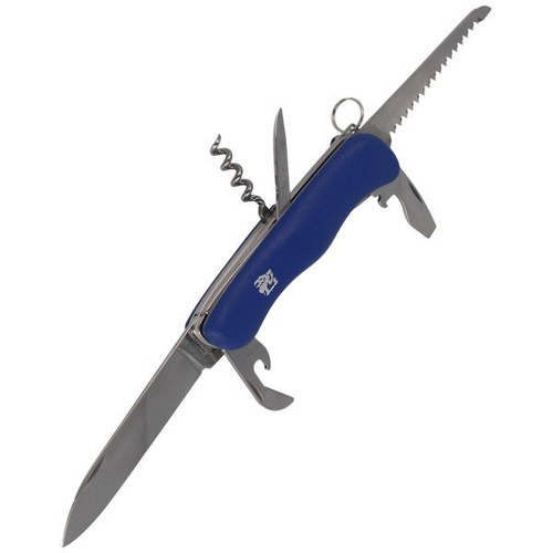 Taschenmesser & Schweizermesser - Mikov - Multifunktionstaschenmesser Praktik 110 mm - 6 Werkzeuge - Blau - 115-NH-6/AK BLU