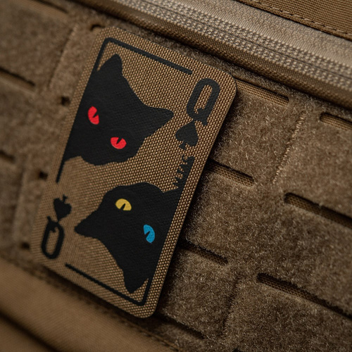 M-Tac – Queen of Spades Patch – Cordura 500D – Coyote/Schwarz – 51362005 - Andere