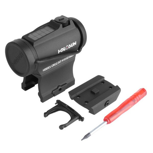 Holosun Kollimatorvisiere - Holosun - Rotpunktvisier HS503CU - Multi-Absehen - Solarpanel - Schwarz - HS503CU