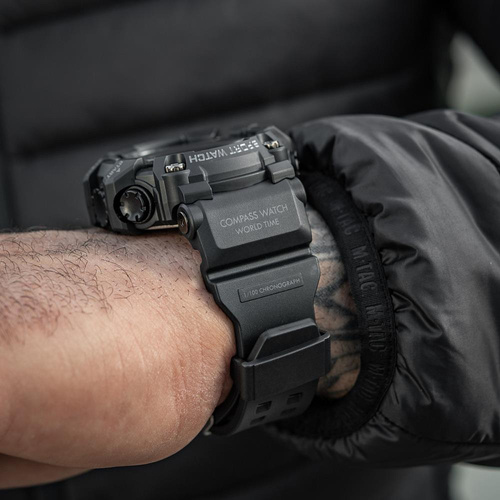 M-Tac - Taktische Uhr 2037 - LED - 5 ATM - Schwarz - 50007002 - Uhren