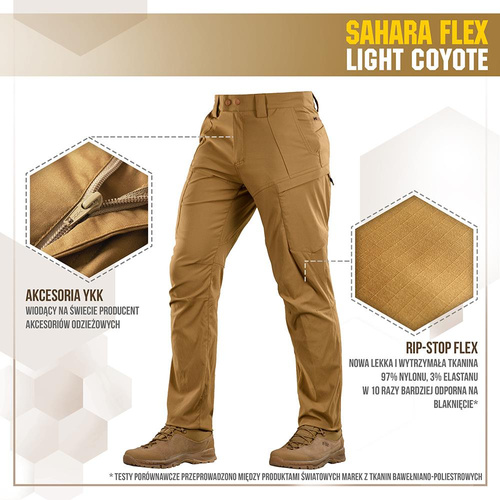 Cargohosen - M-Tac - Taktische Hose Sahara Flex Lite - Coyote - 20064005