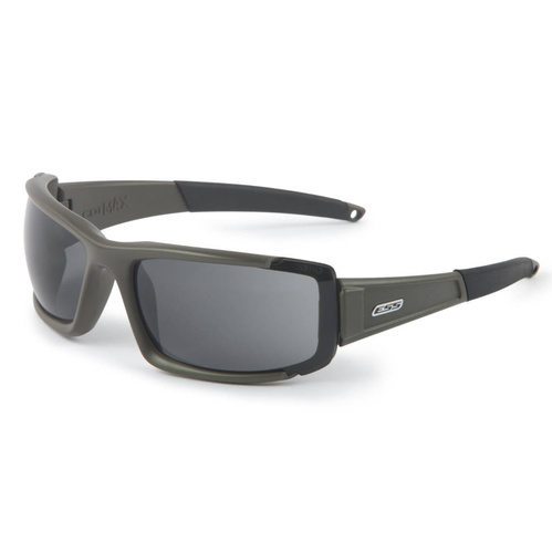 Sonnenbrille - ESS - CDI MAX Ballistische Brille - Matte Olive - Smoke Gray - EE9003-03