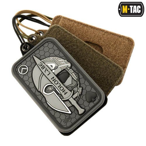 Verschiedenes - M-Tac - Patch Panel mit ID-Kartentasche mit Lanyard - Schwarz - 10118002 - Andere