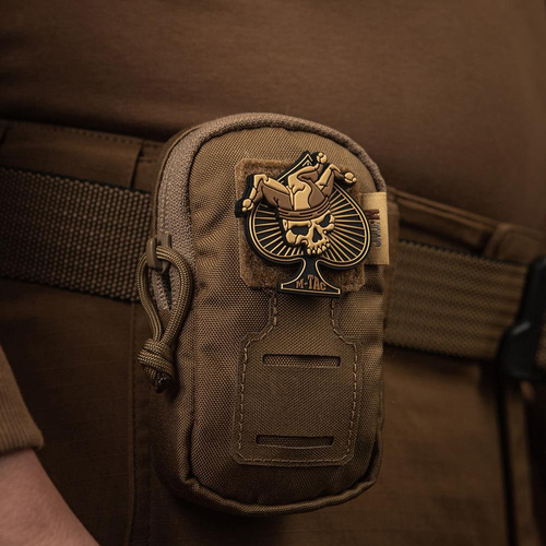 Verschiedenes - M-Tac – Ace of Spades-Patch – PVC 3D – Coyote – 51108205 - 3D PVC Morale Patches