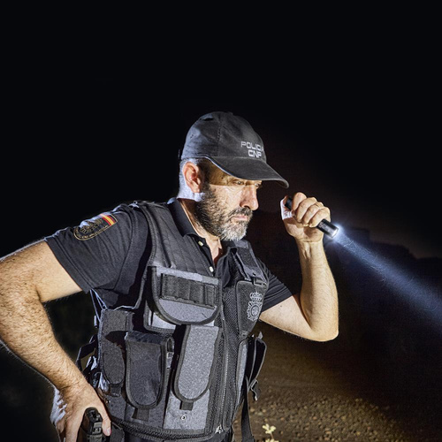 Outdoor - Fenix - Taktische LED-Taschenlampe wiederaufladbar - 1700 Lumen - 2600 mAh - Schwarz - PD35 V3.0 - LED-Taschenlampen