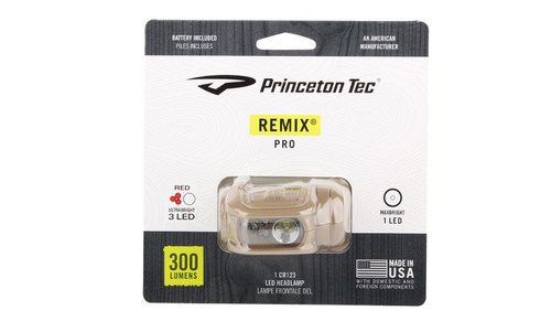 Princeton Tec - Stirnlampe REMIX PRO - TAN / MultiCam - RMX300PRO-RD-MC - Stirnlampen - Outdoor