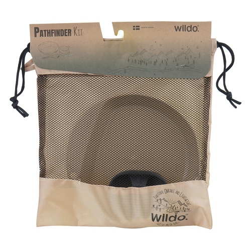 Touristische Kochgeschirrsets - Wildo - Pathfinder Camping Kit - Desert/Dark Grey - 67431