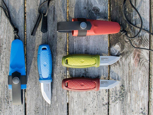 Morakniv - Eldris Feuer Starter Hals-Messer-Kit - gelb - 12632 - Messer - Outdoor