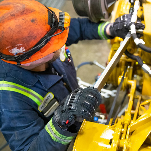 Mechanix - ColdWork M-Pact® Isolierte Handschuhe - Grau / Schwarz - CWKMP-58 - Winterhandschuhe - Bekleidung