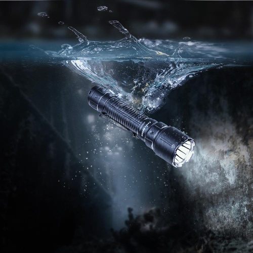 Fenix - Taschenlampe LED WF26R mit 5000 mAh Akku - 3000 lm - Schwarz - WF26R - LED-Taschenlampen