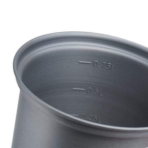 Fire Maple - Reisetopf 0,75 L - Aluminium - FMC-207 - Militärisches Kochgeschirr - Outdoor