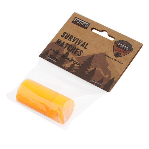 FOSCO - Überlebensstreichhölzer - 20 Stück - 429721 - Feuer - Outdoor