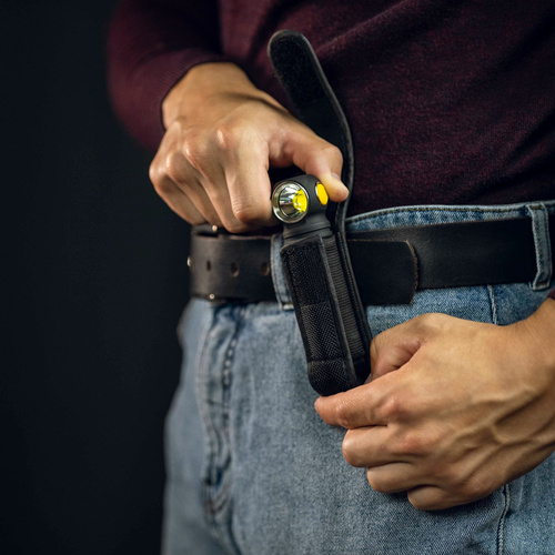 Armytek - Stirnlampe Wizard C2 Pro Max LR - Magnetisches Ladegerät - 4150 lm - 21700 - Schwarz - F06702C - LED-Taschenlampen - Outdoor