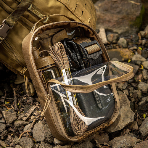 Sonstige - M-Tac - Elite Large Clear Pouch - 30 x 19 cm - Coyote - 10147005-L