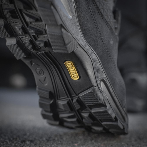 Militärstiefel - M-Tac - Patrol R Vent Taktische Schuhe - Leder - Dark Grey - 30206012