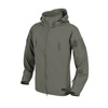 Helikon - Trooper Soft Shell Jacke - StormStretch® - Alpha Grün - KU-TRP-NL-36