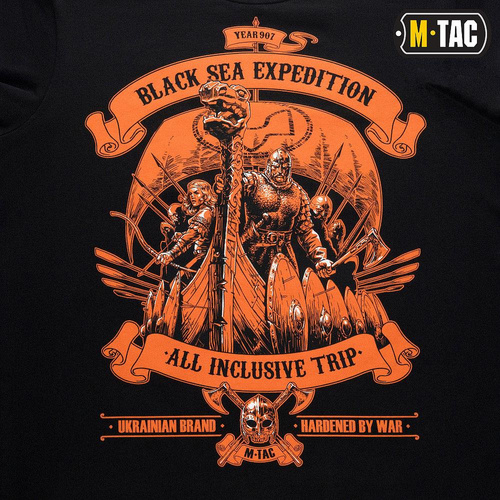 Bekleidung - M-Tac - Black Sea Expedition T-Shirt für Männer - Schwarz - 80025002 - T-Shirts