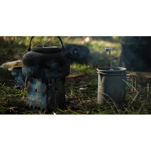 Besteck & Geschirr - Helikon - CAMP French Press Tourist Kaffeetasse - 600 ml - TK-FPC-AL