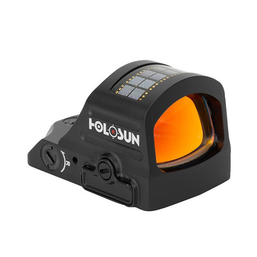 Holosun - HS407C X2 Micro Rot Zielfernrohr Rot Punkt - Solar Panel - 2 MOA - Schwarz - HS407C X2 - Holosun Kollimatorvisiere