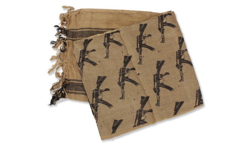 Headwraps, Shemags & Schals - 101 Inc. - AK-47 Shemagh - Kojote Braun