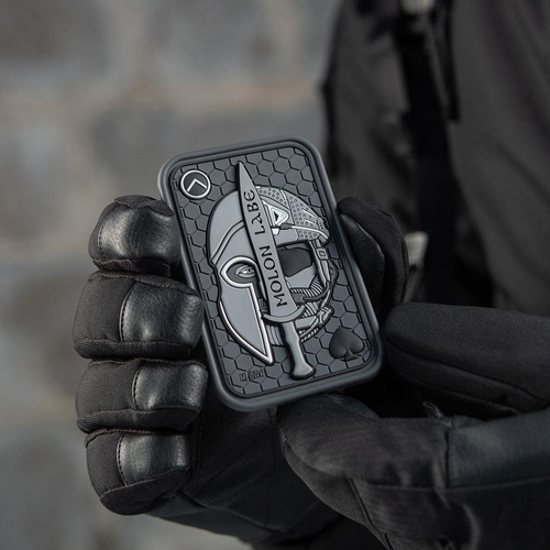 M-Tac - Moralabzeichen - Molon Labe Ace 3D PVC - Grau - 51127011. - Patches - Verschiedenes