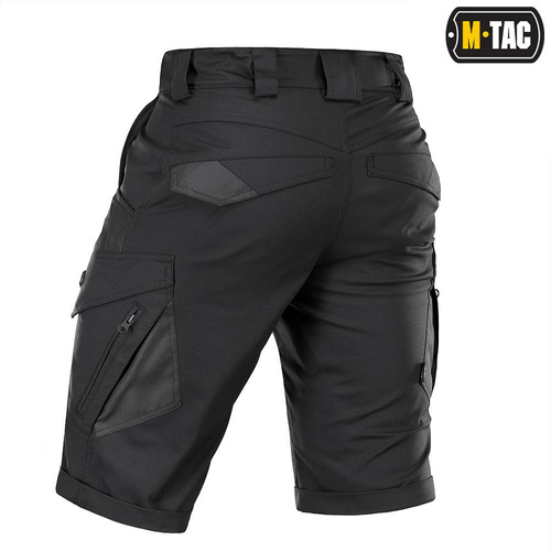 Bekleidung - M-Tac - Aggressor Gen.II Flex Tactical Shorts - Polycotton - Schwarz - 20014002 - Kurze Hose