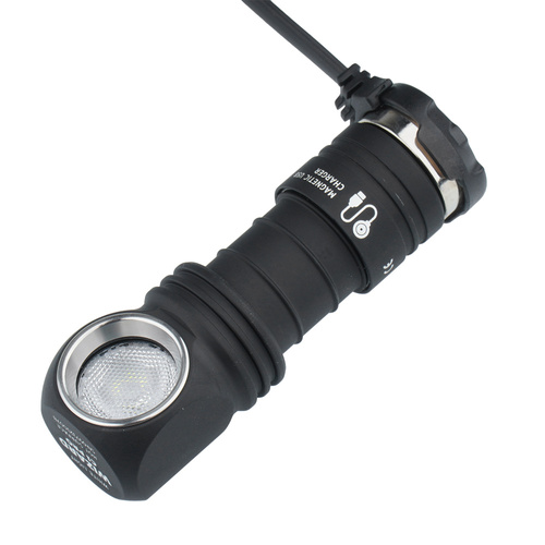 Armytek - Wizard C1 Pro Wiederaufladbare Taschenlampe / Stirnlampe - 1000 lm - 900 mAh - Weißes Licht - F09001C - LED-Taschenlampen - Outdoor