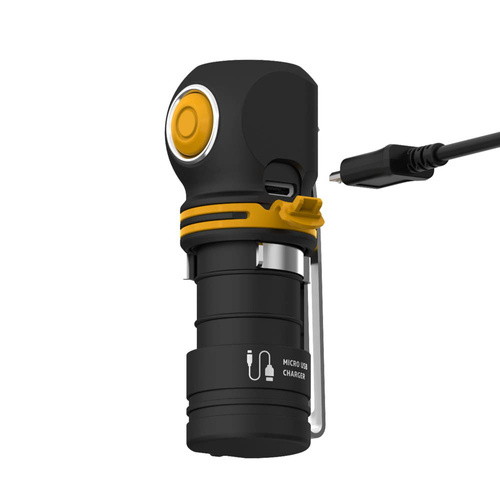 Outdoor - Armytek - Wiederaufladbare LED-Taschenlampe / Stirnlampe Elf C1 - Weiß Licht - 1000 lm - F05003C - LED-Taschenlampen