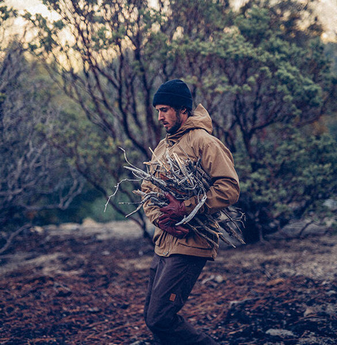 Militärjacken - Helikon - Jacke SAS Smock - DuraCanvas - Taiga Green - KU-SAS-DC-09
