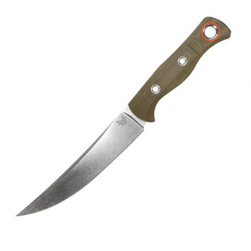 Benchmade - Meatcrafter 15500-3 Jagdmesser - S45VN - Grün - 15500-3 - Messer