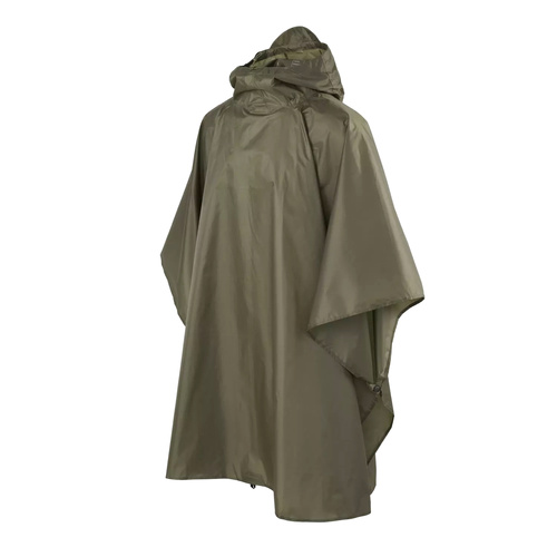 Helikon - Poncho Lightweight - Polyester Ripstop - Olive Green - PO-LHW-PO-02 - Ponchos - Regenumhänge