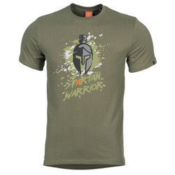 Pentagon - T-Shirt Ageron Spartan Warrior - Olive - K09012-SW-06
