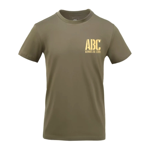 Helikon - T-shirt ABC Always Be Cool - Olive Green - TS-ABC-CO-02 - T-Shirts - Bekleidung