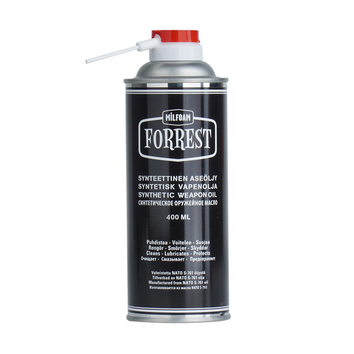 Milfoam - Forrest Synthetisches Waffenpflegeöl - 400 ml - Czyszczenie i konserwacja karabinka Grot