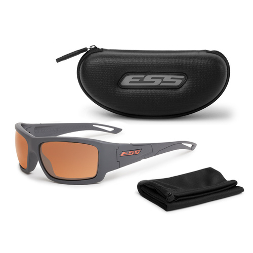 ESS - Credence Grau Rahmen Gespiegelt Kupferrot Brillenglas - EE9015-02 - Sonnenbrille